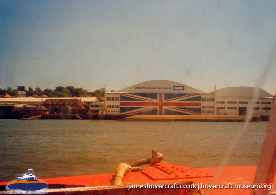 AP1-88 hovercraft promotional day by BHC -  (credit: The <a href='http://www.hovercraft-museum.org/' target='_blank'>Hovercraft Museum Trust</a>).
